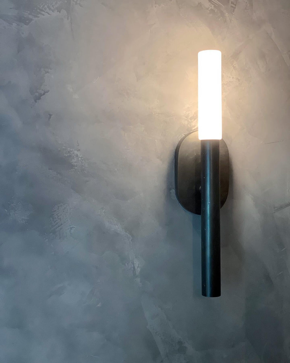 Rousseau Small Bath Sconce, a premium Decorative light by Visual Comfort & Co. Close - up image of its design.