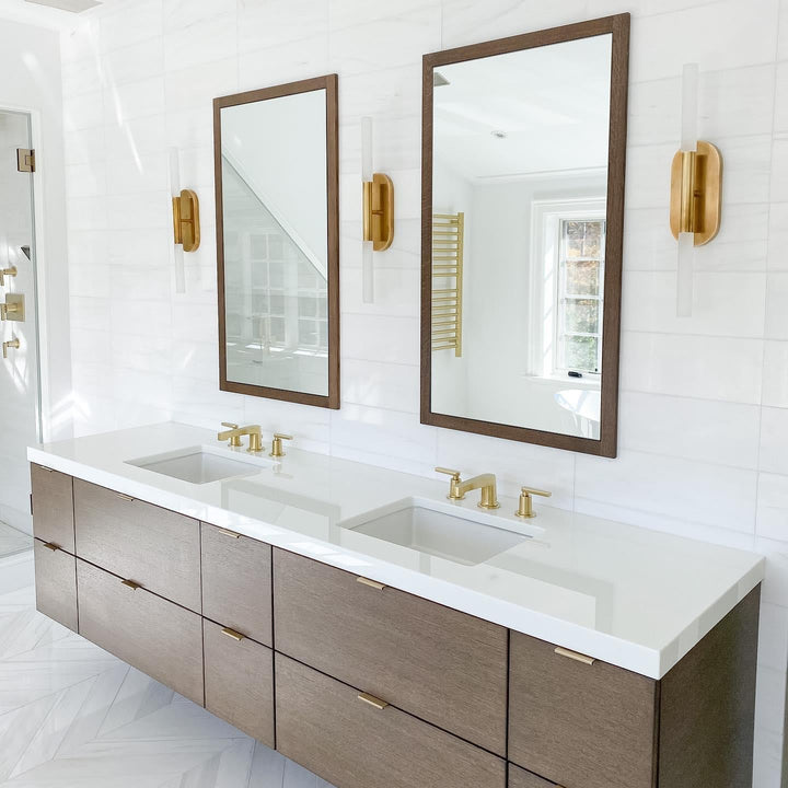 Rousseau Medium Vanity Sconce, a premium Decorative light by Visual Comfort & Co. Close - up image of its design.