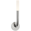 Polished Nickel / Etched Crystal