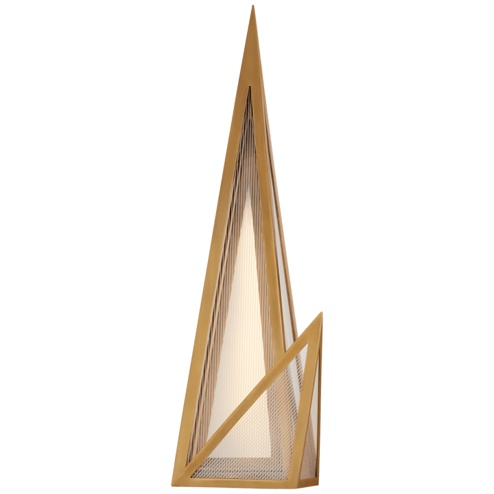 Ori Sconce, a premium Decorative light by Visual Comfort & Co. Close - up image of its design.