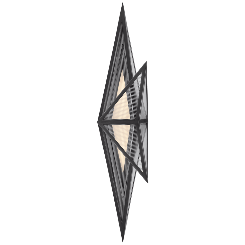 Ori Tall Sconce, a premium Decorative light by Visual Comfort & Co. Close - up image of its design.