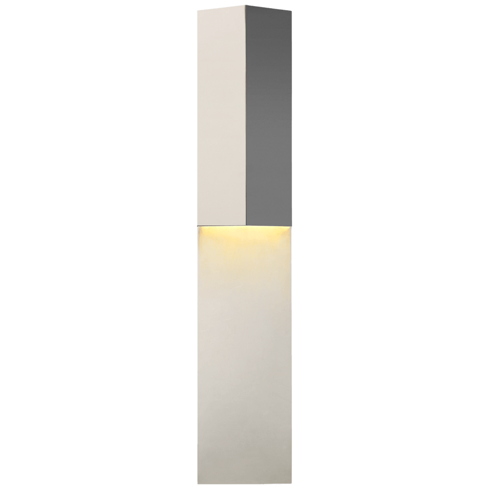 Rega 24" Folded Sconce, a premium Wall light by Visual Comfort & Co. Close - up image of its design.