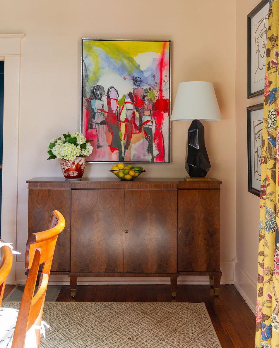 Bayliss Table Lamp, a premium Decorative light by Visual Comfort & Co. Close - up image of its design.