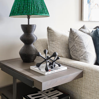 Utopia Table Lamp, a premium Decorative light by Visual Comfort & Co. Close - up image of its design.