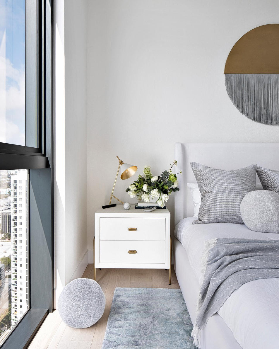 Cleo Table Lamp, a premium Functional light by Visual Comfort & Co. Close - up image of its design.