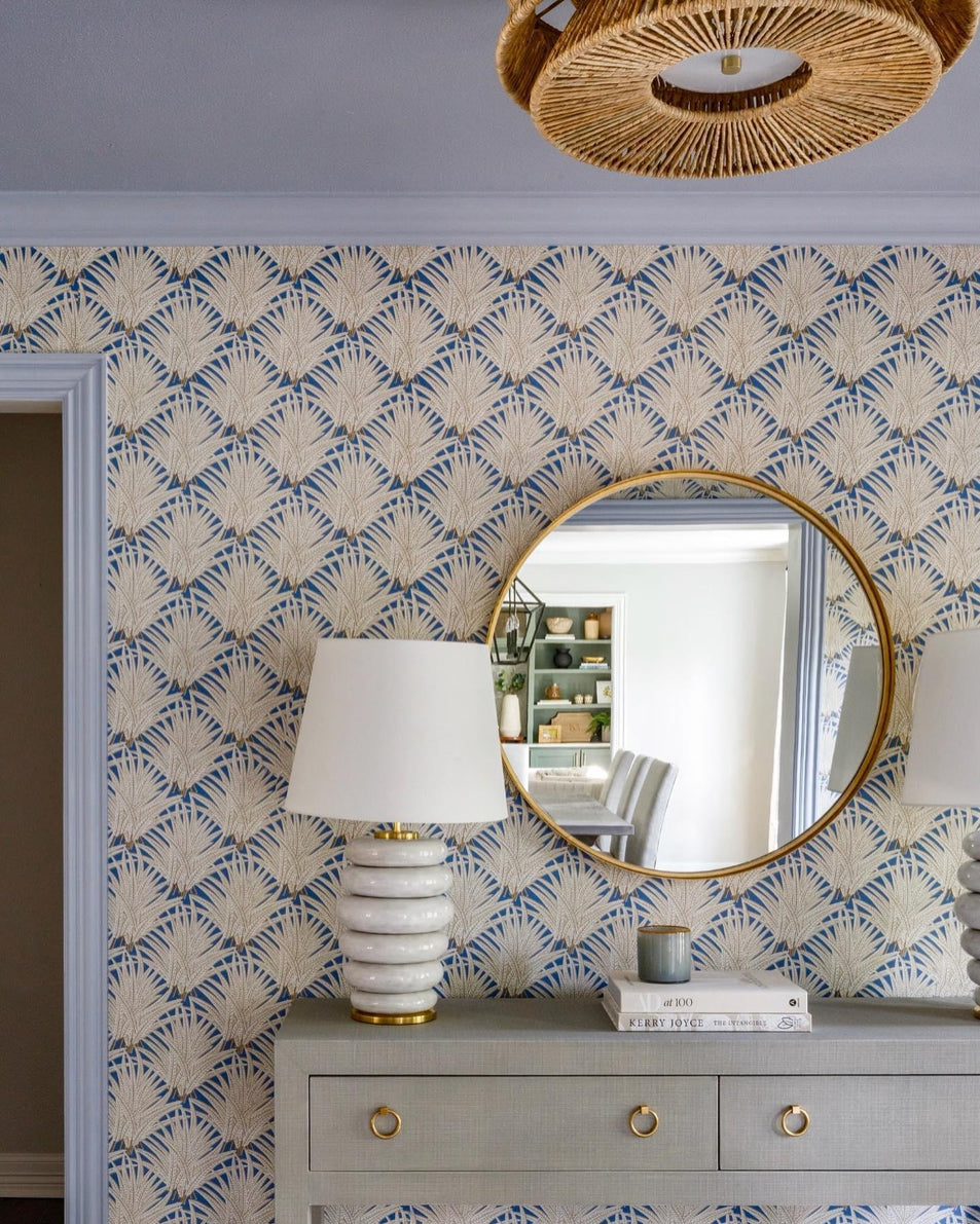 Phoebe Stacked Table Lamp, a premium Decorative light by Visual Comfort & Co. Close - up image of its design.