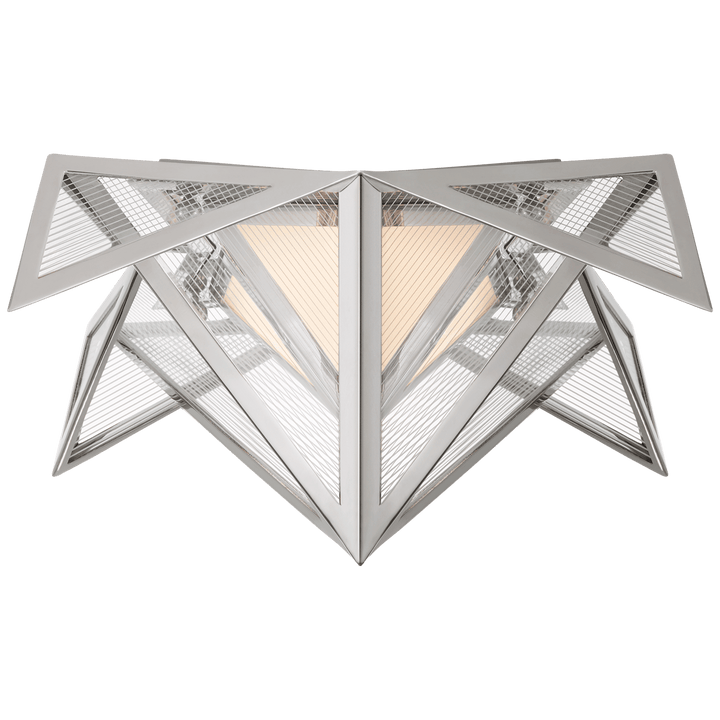 Ori Small Flush, a premium Flush Mount light by Visual Comfort & Co. Close - up image of its design.