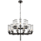 Liaison Double Tier Chandelier, a premium Chandelier light by Visual Comfort & Co. Close - up image of its design.