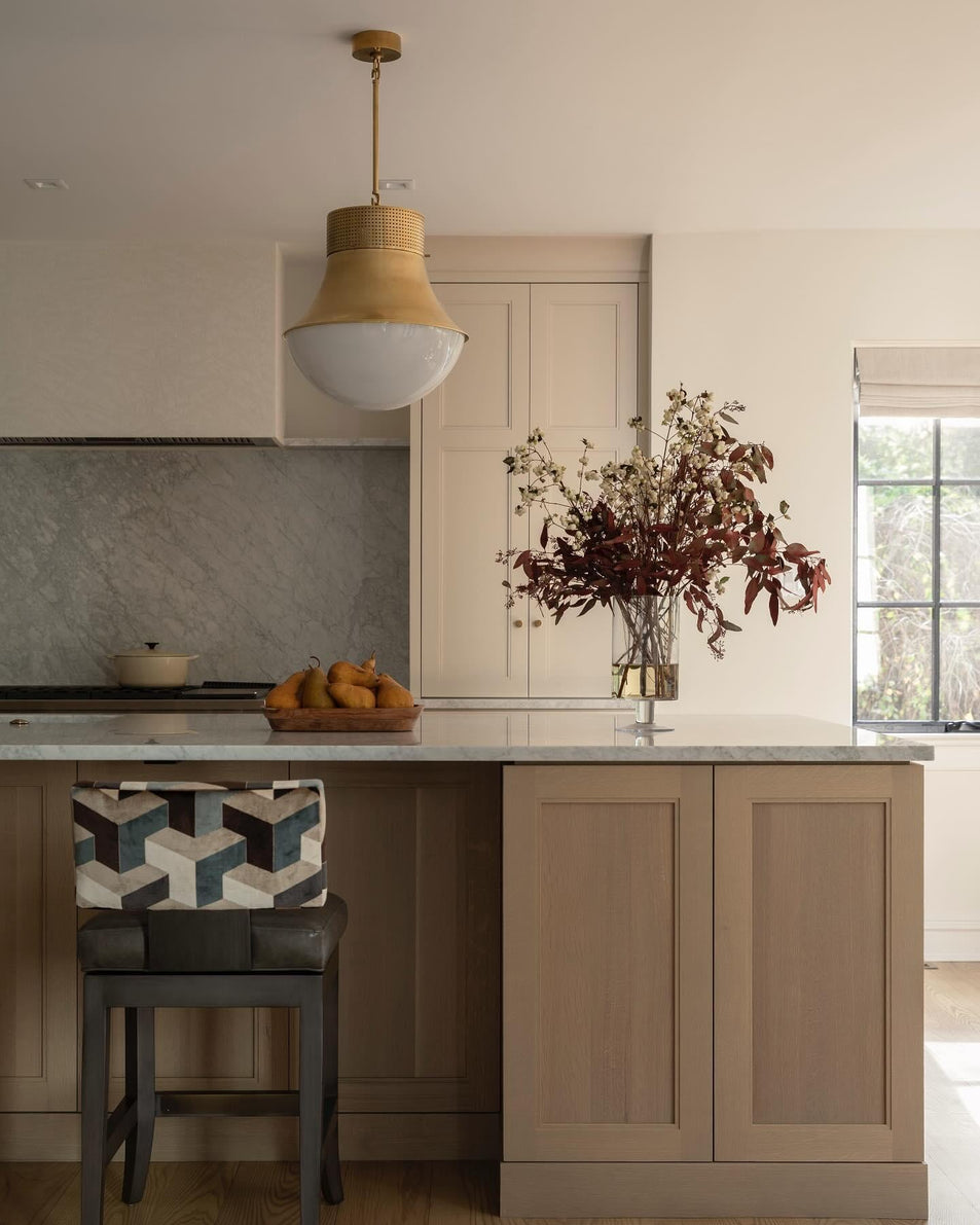 Precision Large Pendant, a premium Pendant light by Visual Comfort & Co. Close - up image of its design.