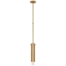 Precision Small Cylinder Pendant, a premium Pendant light by Visual Comfort & Co. Close - up image of its design.