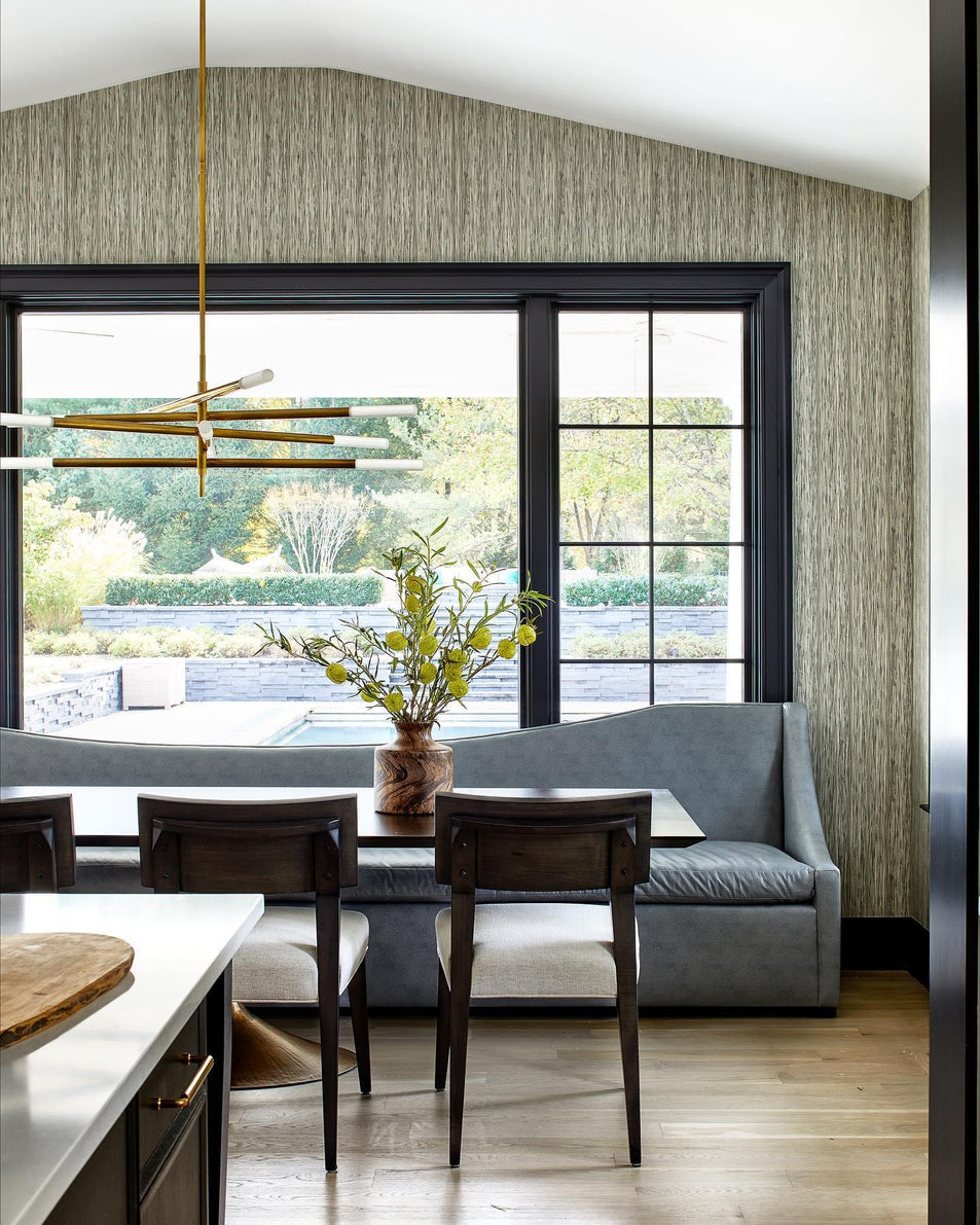 Rousseau Grande Eight Light Articulating Chandelier, a premium Chandelier light by Visual Comfort & Co. Close - up image of its design.