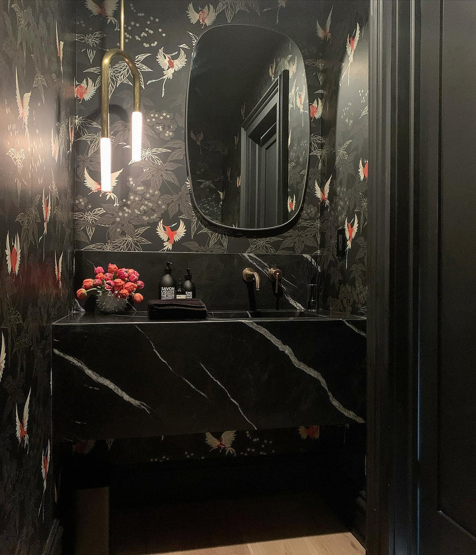 Rousseau Small Asymmetric Pendant, a premium Pendant light by Visual Comfort & Co. Close - up image of its design.