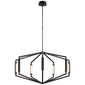 Appareil 40" Low Profile Chandelier, a premium Chandelier light by Visual Comfort & Co. Close - up image of its design.