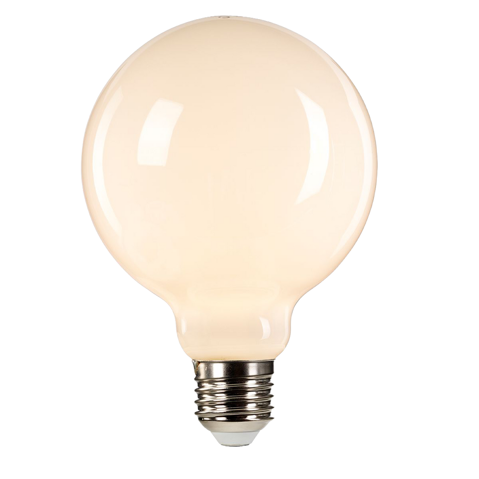 White Globe LED E27 Lamp