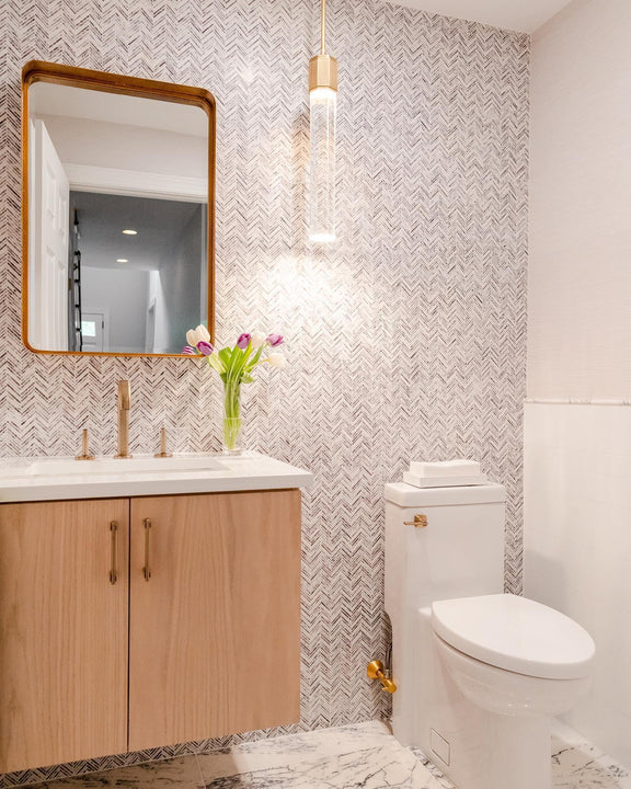 Fascio Single Pendant, a premium Pendant light by Visual Comfort & Co. Close - up image of its design.