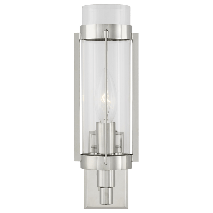 Flynn Sconce, a premium Decorative light by Visual Comfort & Co. Close - up image of its design.