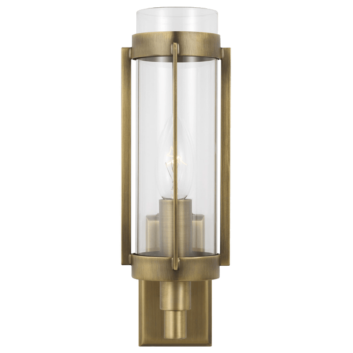 Flynn Sconce, a premium Decorative light by Visual Comfort & Co. Close - up image of its design.