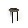 Small Lounge Table With Marble Top / 90x65cm