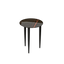 Tavolino da salotto con piano in marmo / 90x65cm