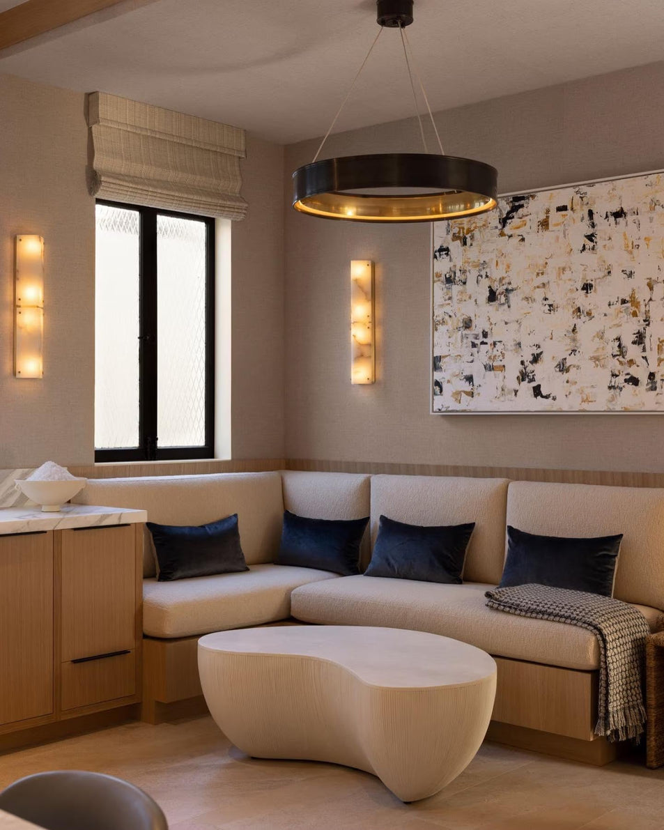 Lampadario a forma di anello 30" Connery