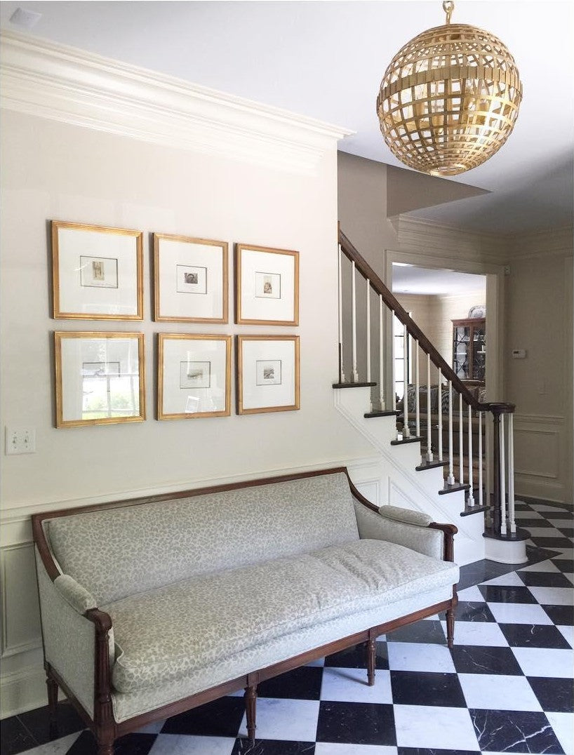 Lampadario grande Bonnington