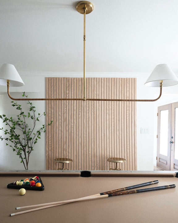 Lampadario lineare XL Basden