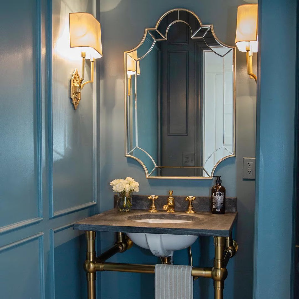 Silhouette Fretwork Sconce