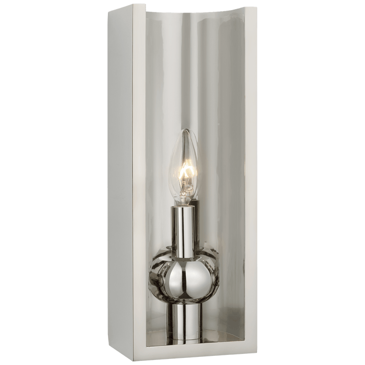 Comtesse Medium Shield Sconce, a premium Decorative light by Visual Comfort & Co. Close - up image of its design.