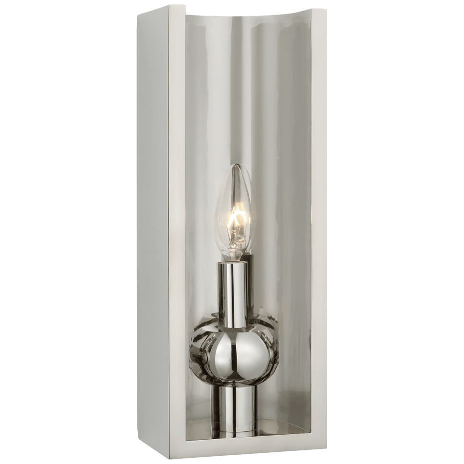 Comtesse Medium Shield Sconce, a premium Decorative light by Visual Comfort & Co. Close - up image of its design.
