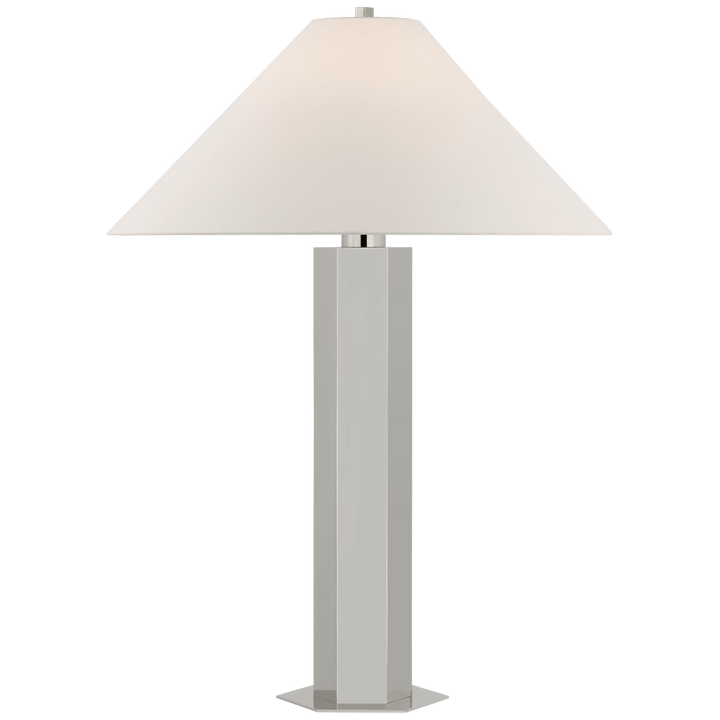 Olivier Medium Table Lamp, a premium Decorative light by Visual Comfort & Co. Close - up image of its design.