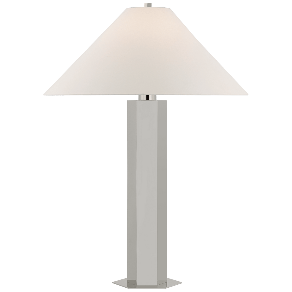 Olivier Medium Table Lamp, a premium Decorative light by Visual Comfort & Co. Close - up image of its design.