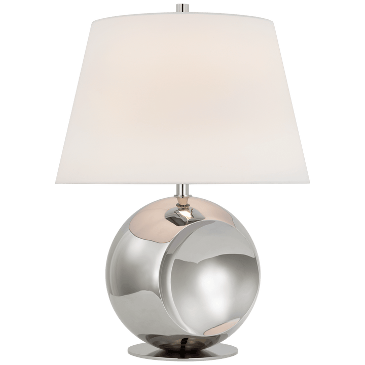 Comtesse Medium Globe Table Lamp, a premium Decorative light by Visual Comfort & Co. Close - up image of its design.