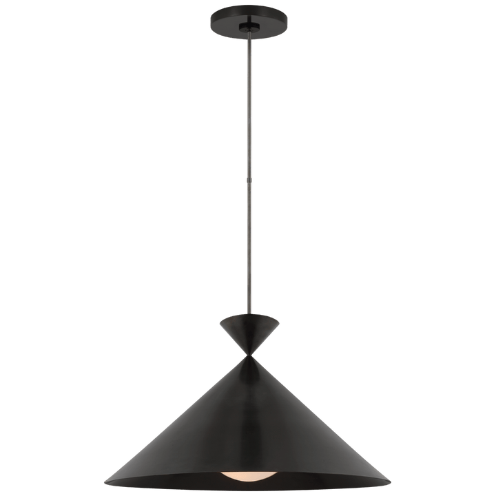 Orsay Grande Pendant, a premium Pendant light by Visual Comfort & Co. Close - up image of its design.