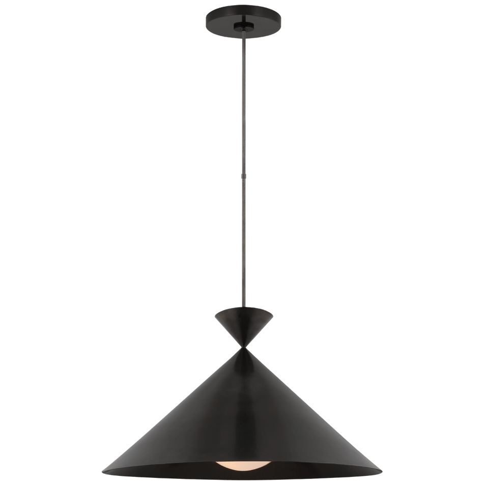 Orsay Grande Pendant, a premium Pendant light by Visual Comfort & Co. Close - up image of its design.