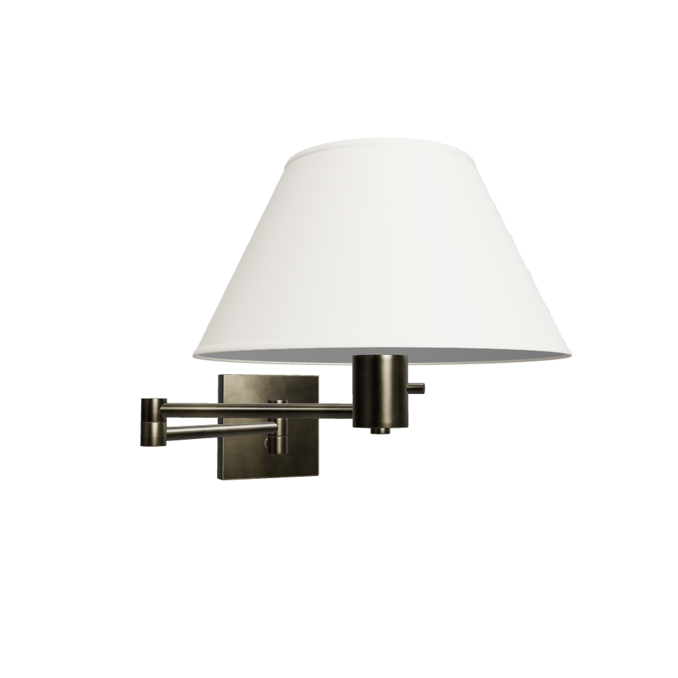 Classic Swing Arm Wall Lamp 3D Model