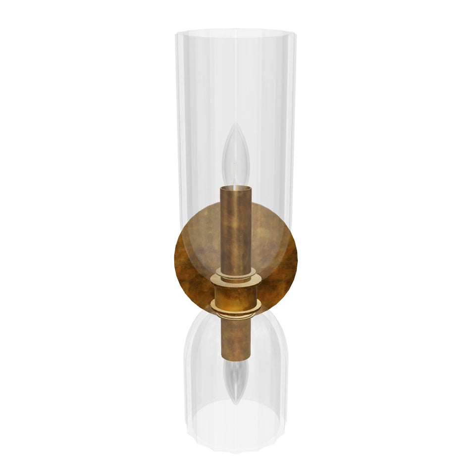 Asalea 16" Double Bath Sconce 3D Model