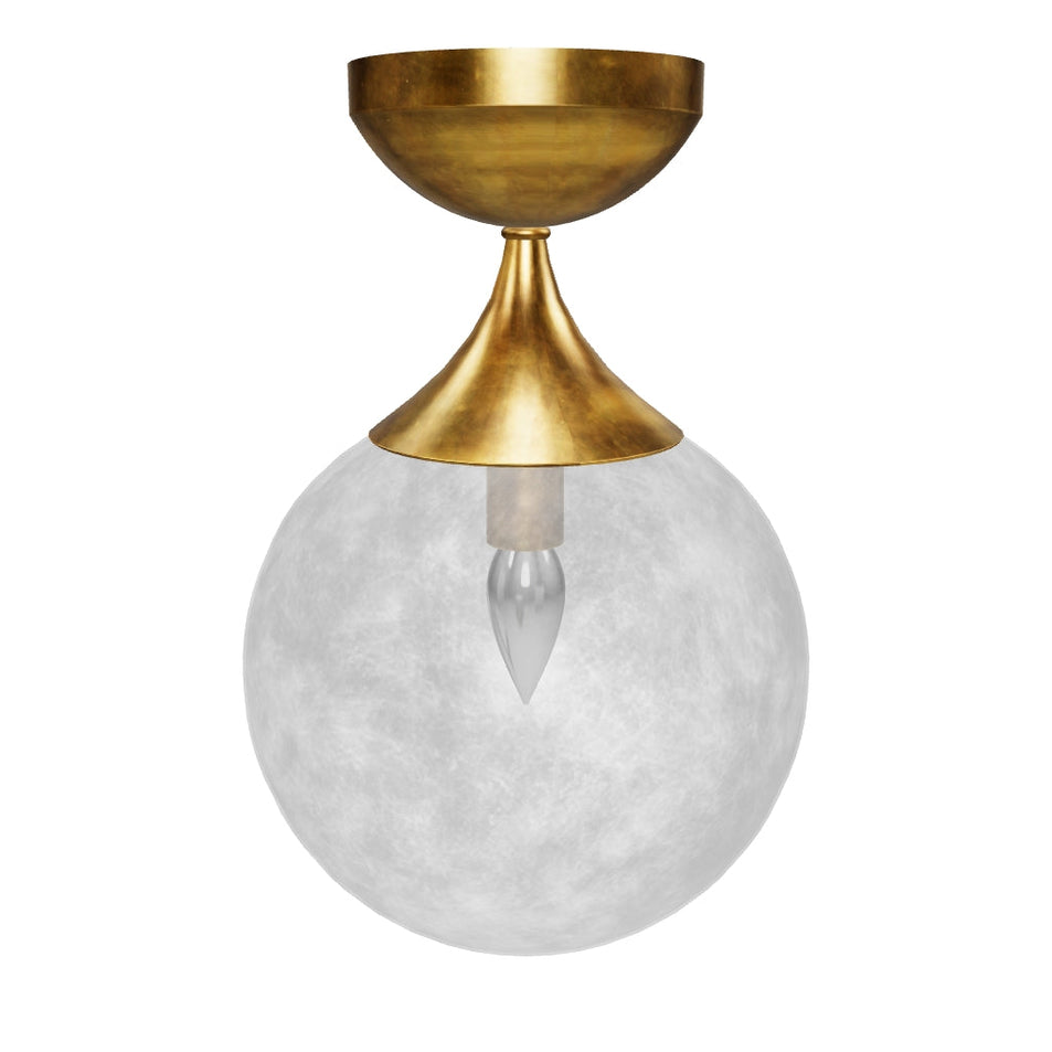 Cristol Small Single Flush Mount 3D Model