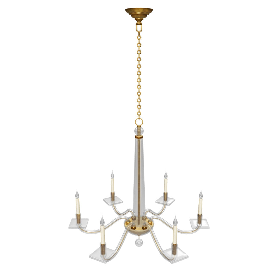 Bernardo Medium Chandelier 3D Model