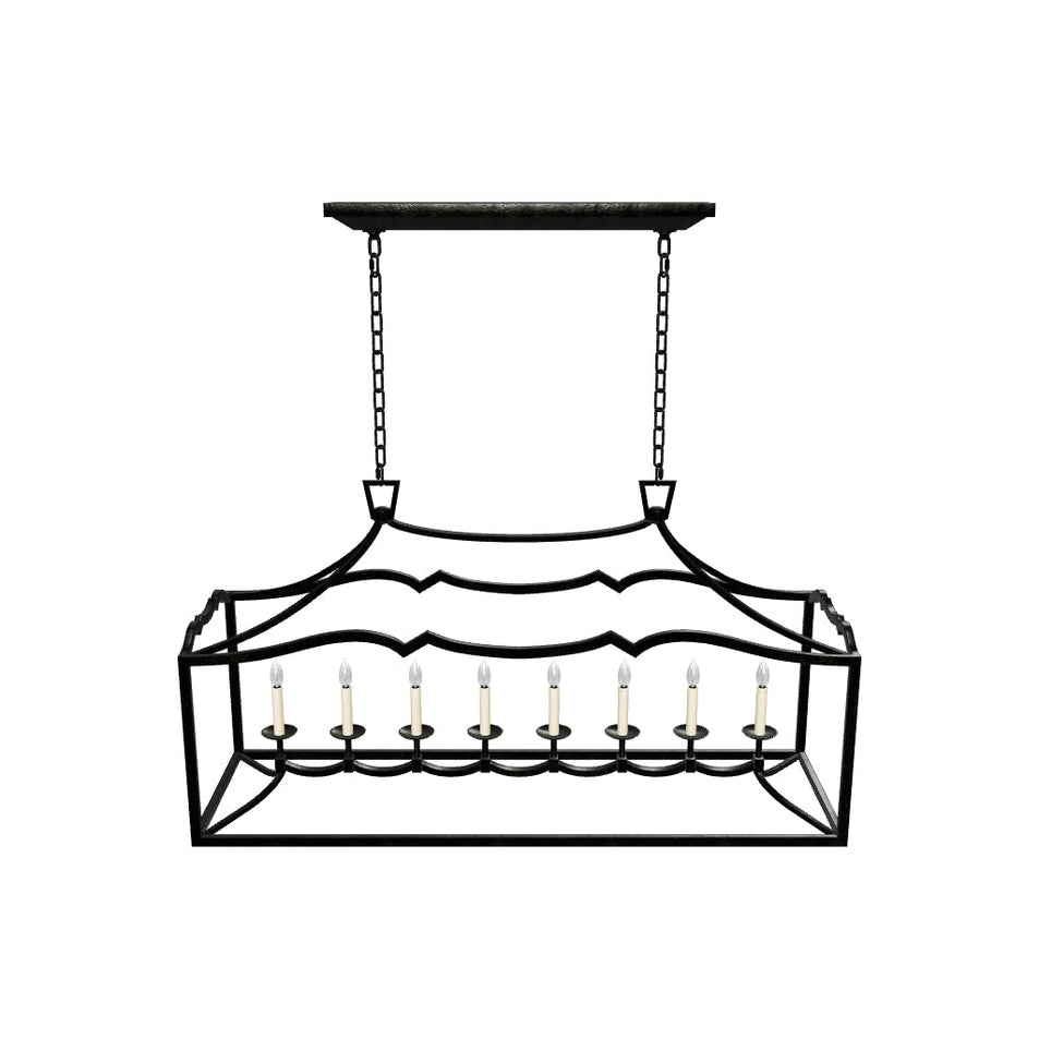 Fancy Darlana Large Linear Pendant