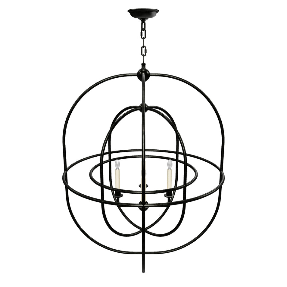 Desmond Open Double Oval Lantern 3D Model