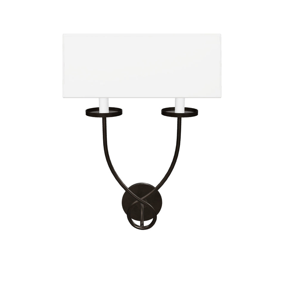 Symmetric Twist Double Sconce 3D Model