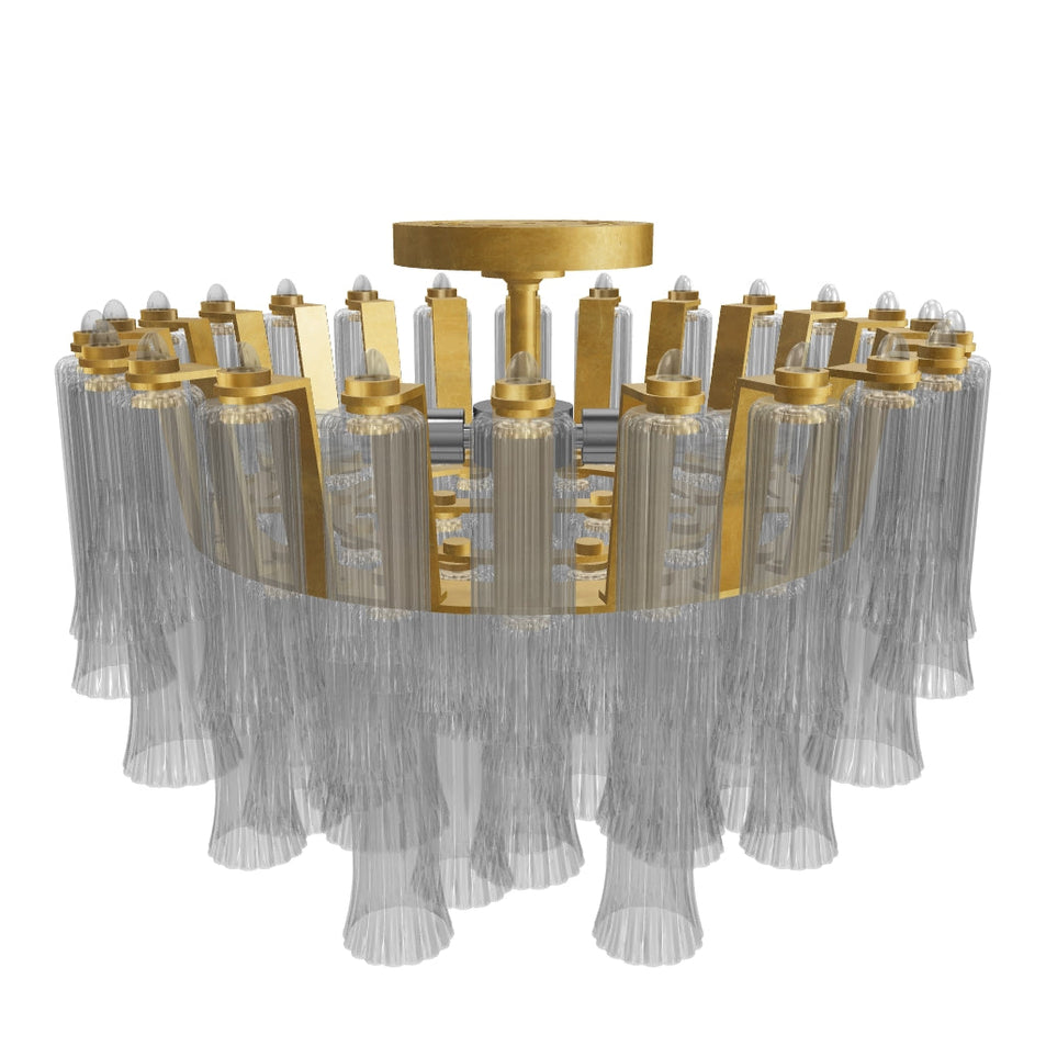 Lorelei 18" Semi-Flush Mount 3D Model