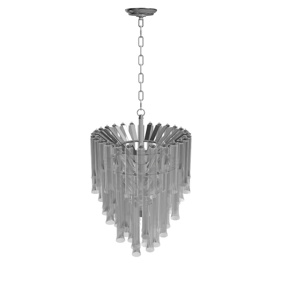 Lorelei Small Waterfall Chandelier 3D Model