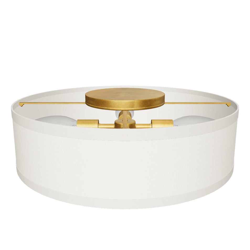 Walker Large Flush Mount 3D Model