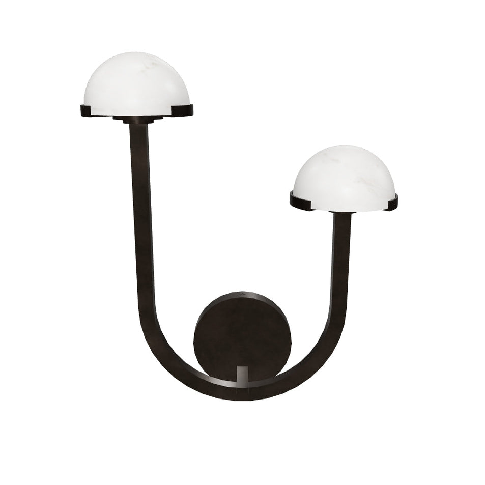 Pedra 15" Asymmetrical Right Sconce 3D Model