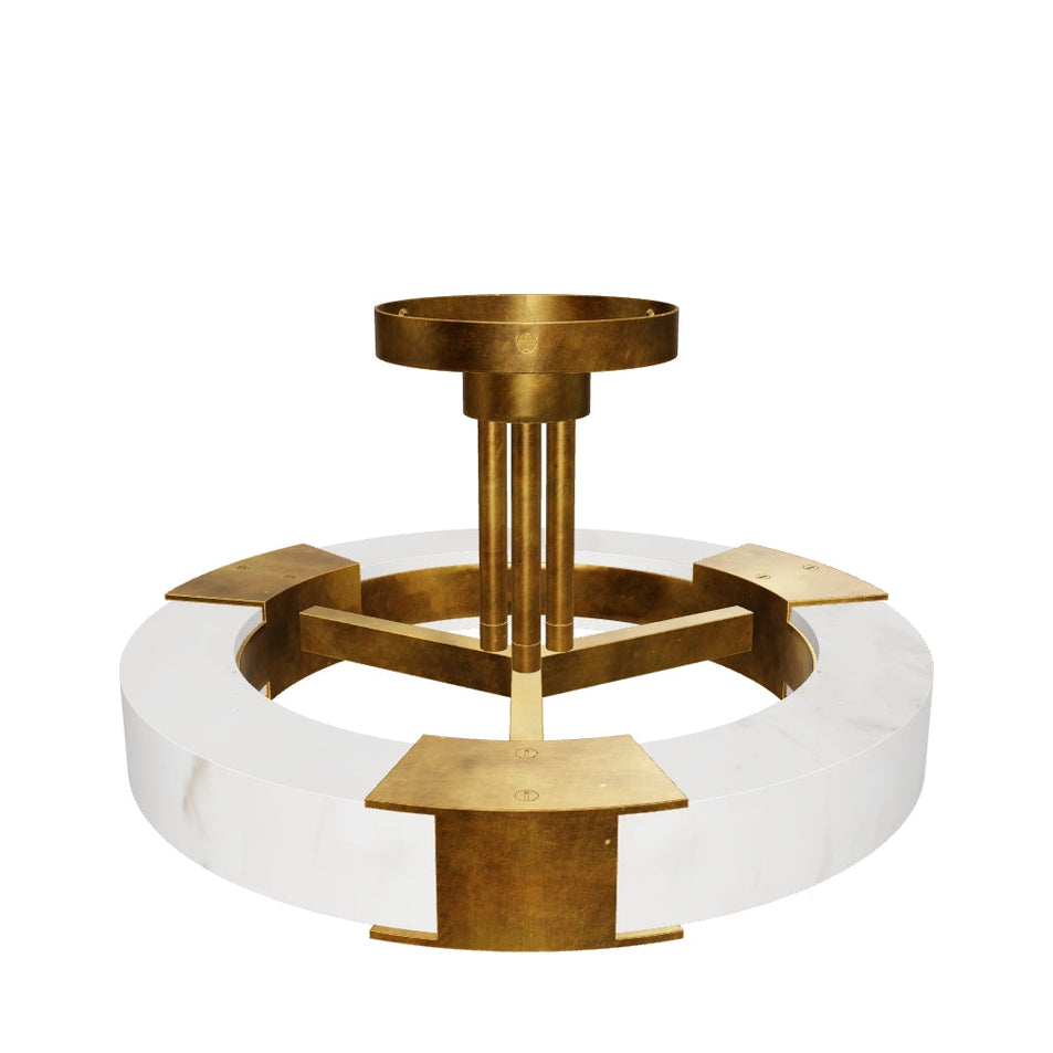 Covet Medium Ring Semi-Flush Mount 3D Model
