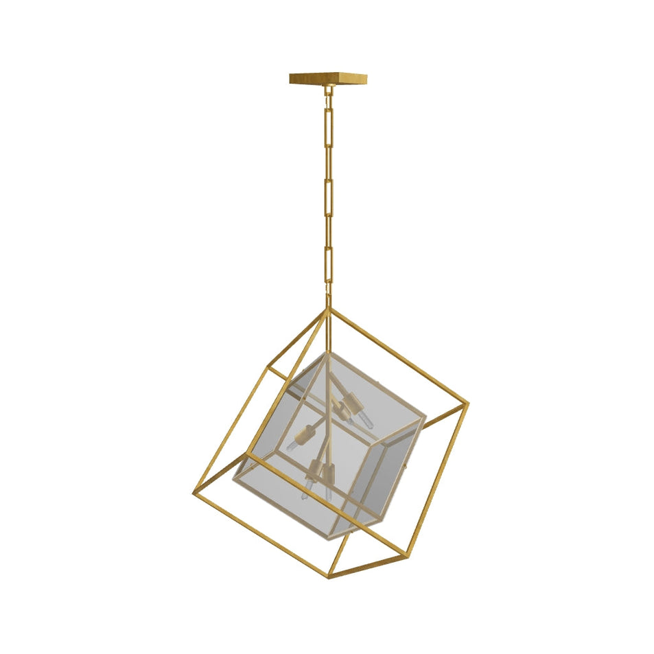 Cubed X-Large Pendant 3D Model