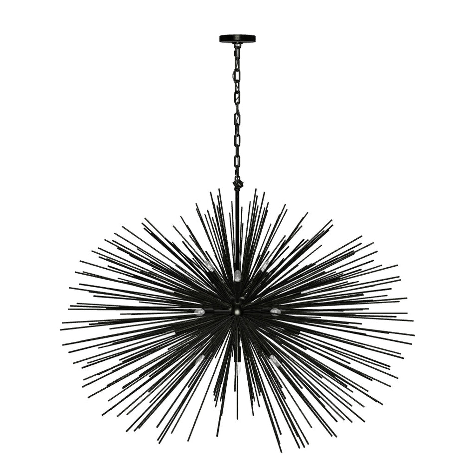 Strada Large Oval Chandelier 3D Model