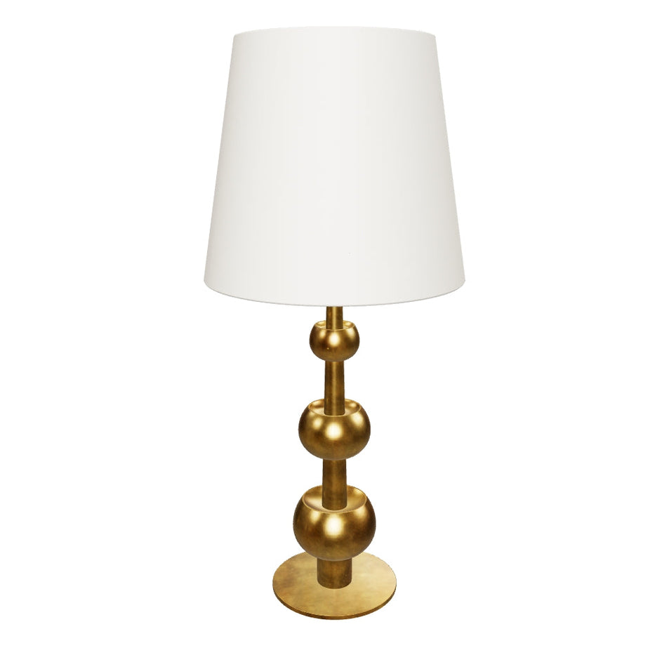 Comtesse Medium Triple Table Lamp 3D Model