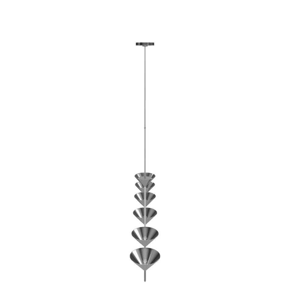 Orsay XL 5-Light Linear Chandelier 3D Model